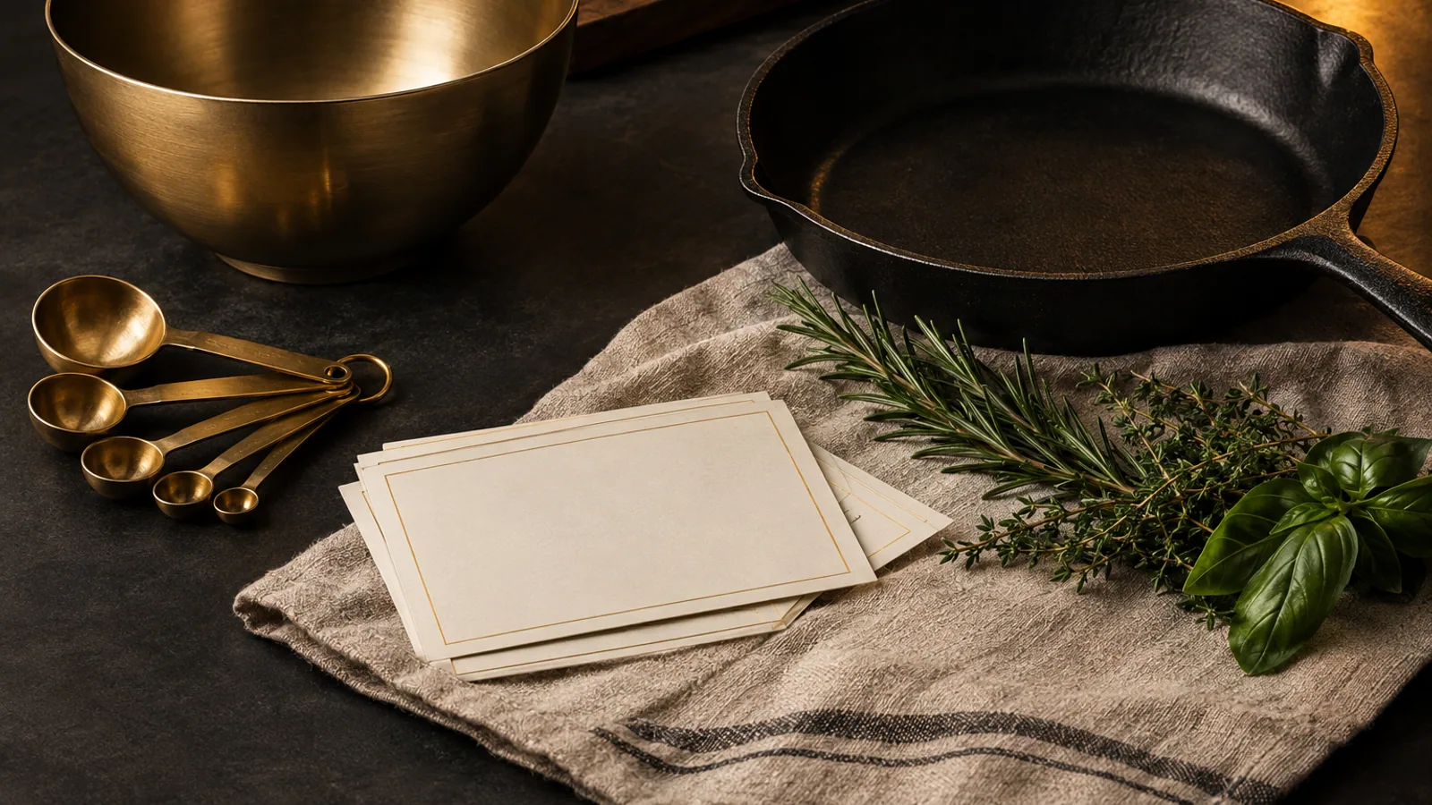recipes section