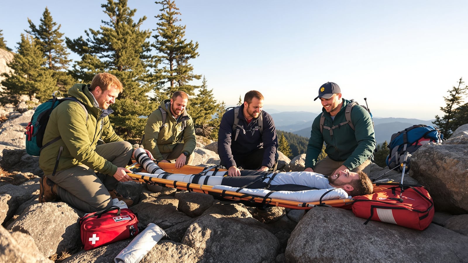 A Carry-Out Turns One Injured Hiker Into Three