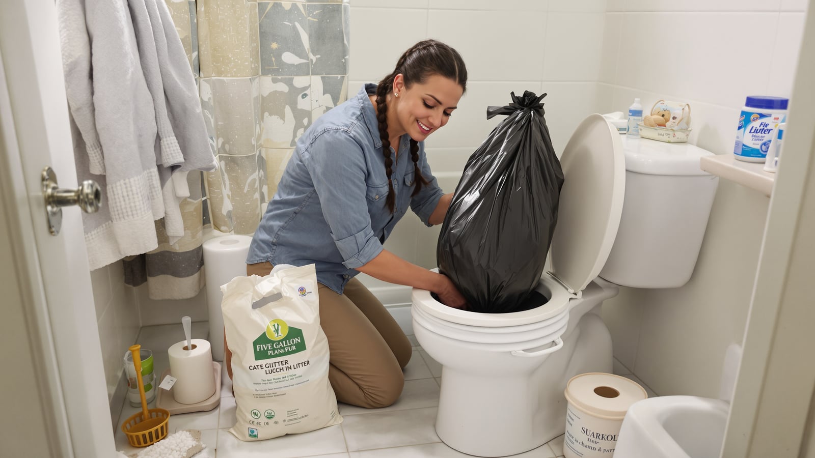 A Five-Gallon Bucket Is Your Bathroom Plan B