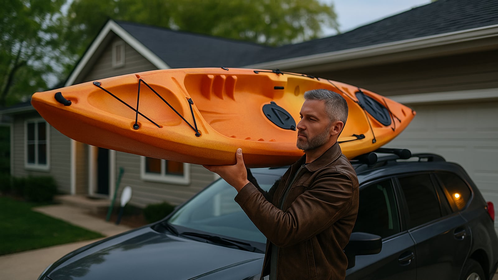 Buy the boat you can load by yourself