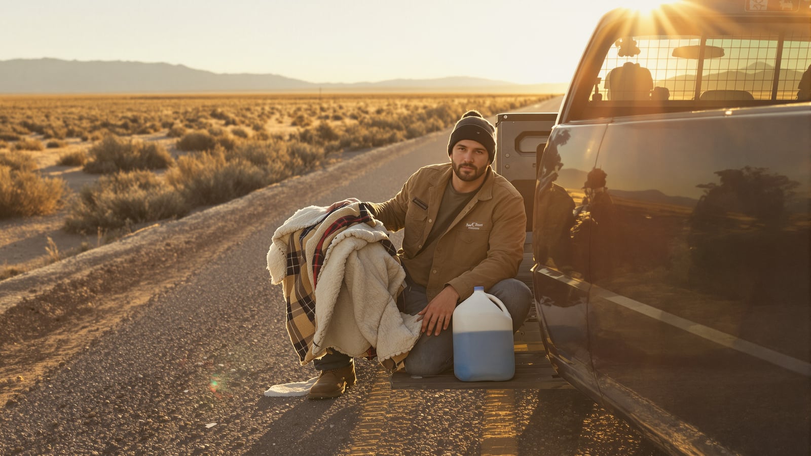 Stay with the truck, unless one of these things is true