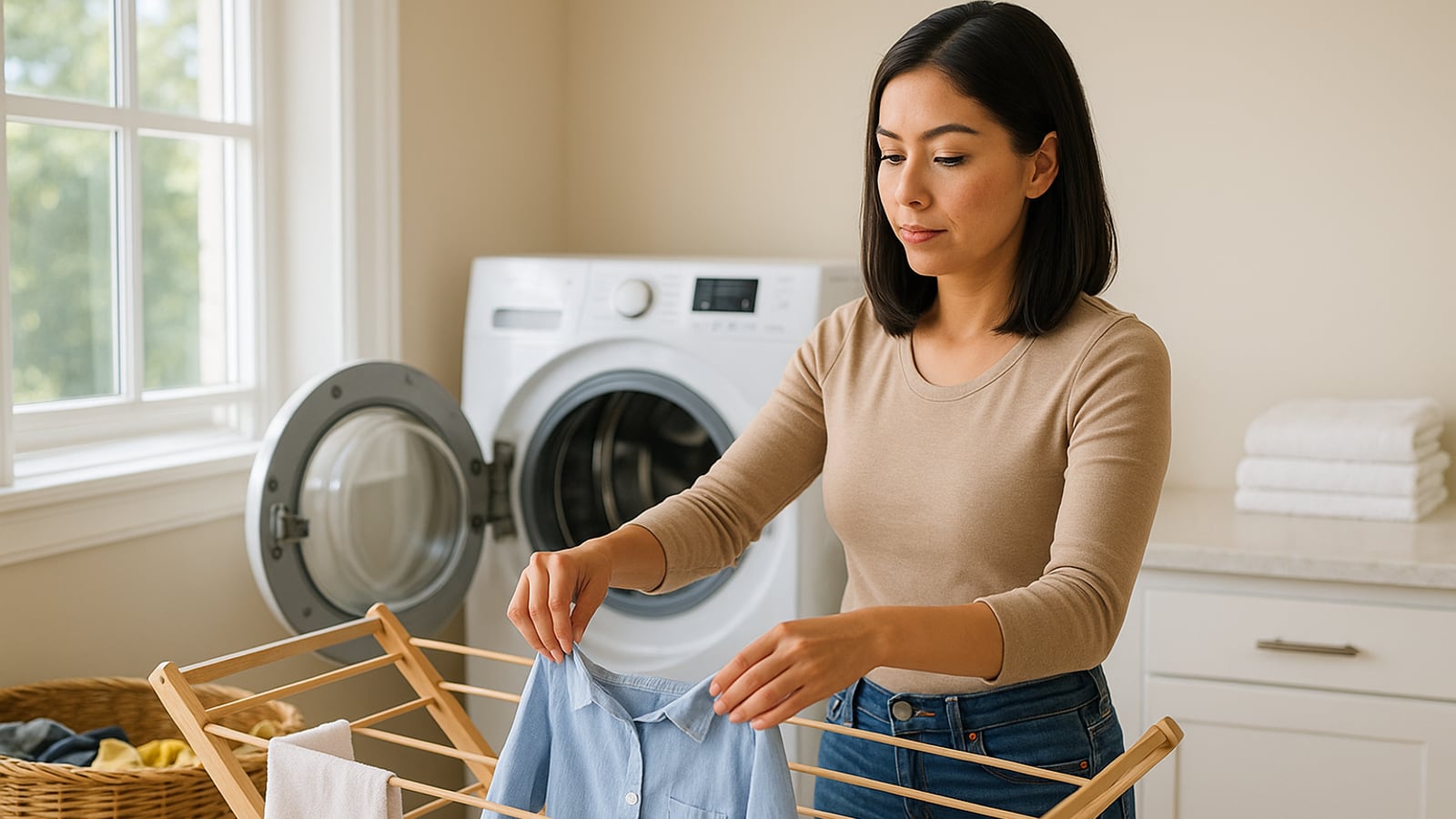 The dryer is why your clothes wear out early