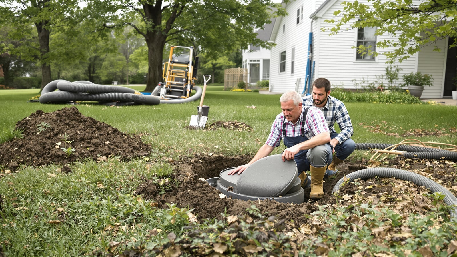 The most expensive part of a country house is underground