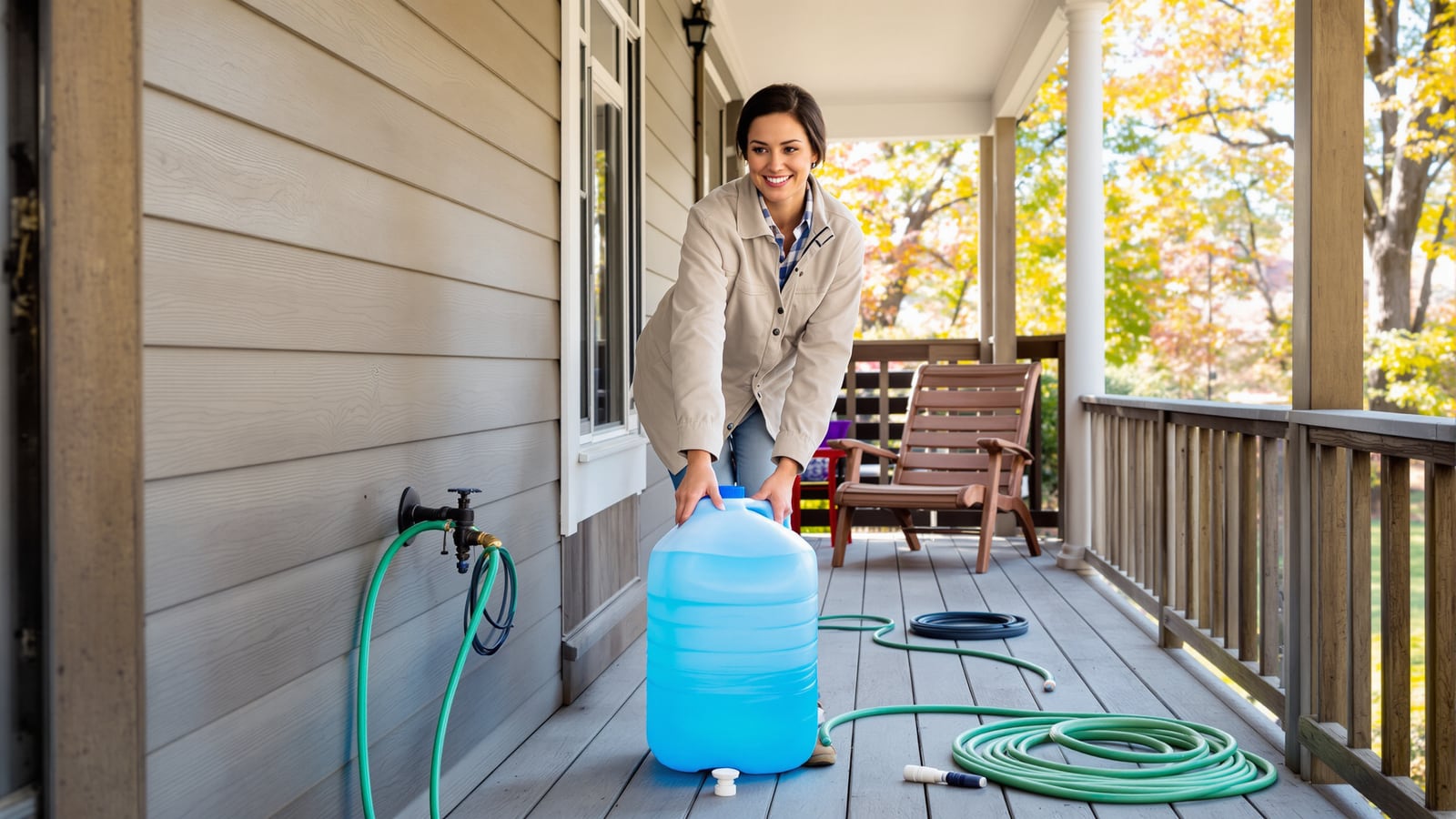 The water jug you can lift when the tap runs dry