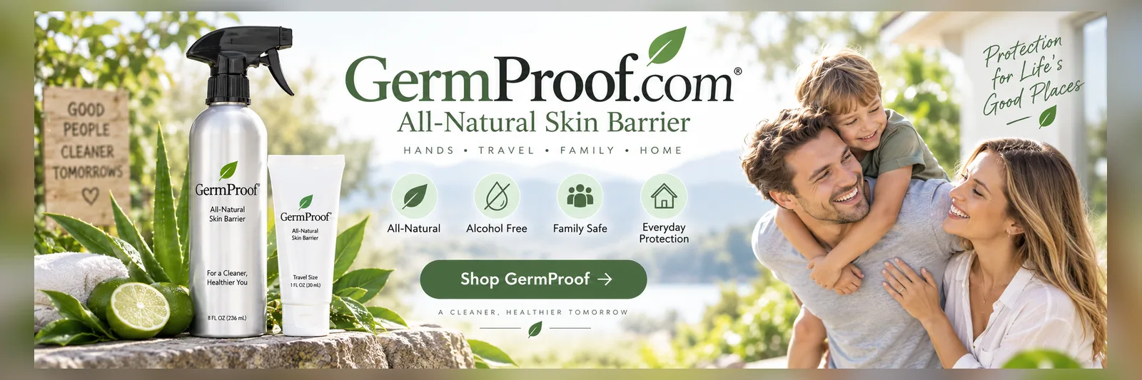 GermProof.com — Chelated silver for cuts, burns and scrapes