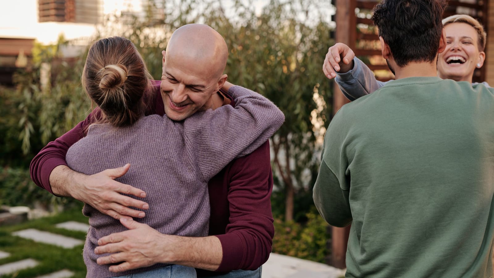 Be the friend who comes back on day nine
