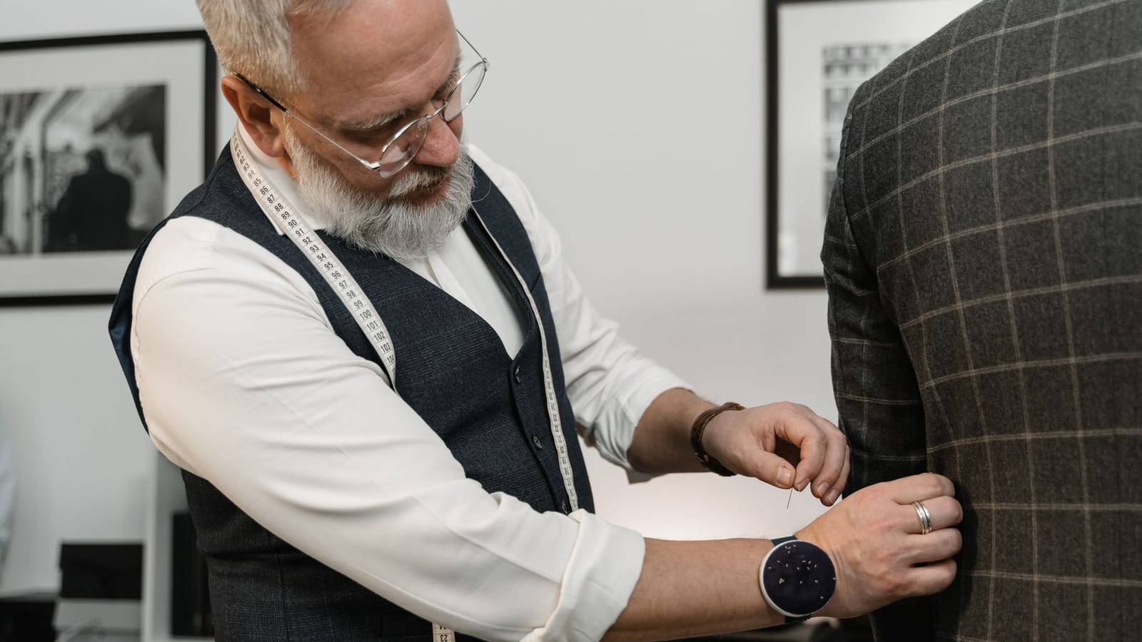 Buy for your widest measurement and pay the tailor the difference