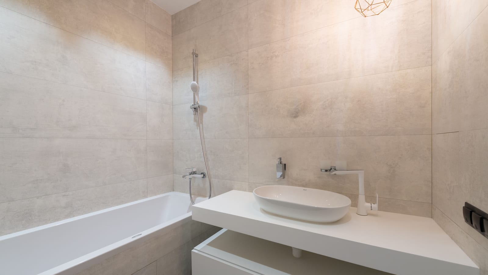 Caulk a tub and a window so nobody can tell you did it