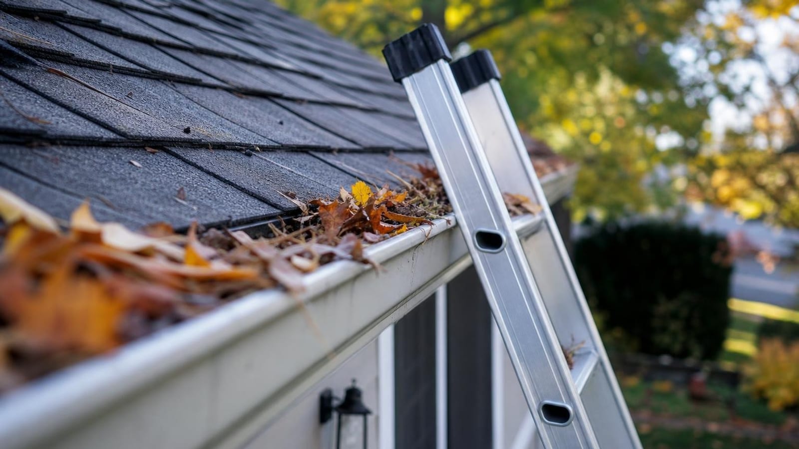 Clearing your gutters before the water finds your foundation