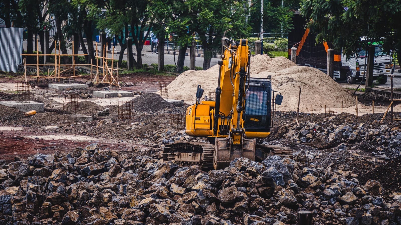 Getting the ticket and the first seat in heavy equipment