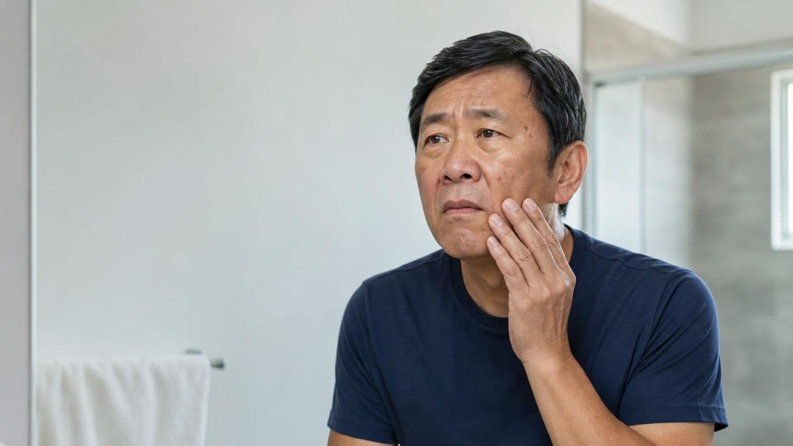 Grown men get acne, and scrubbing harder makes it worse