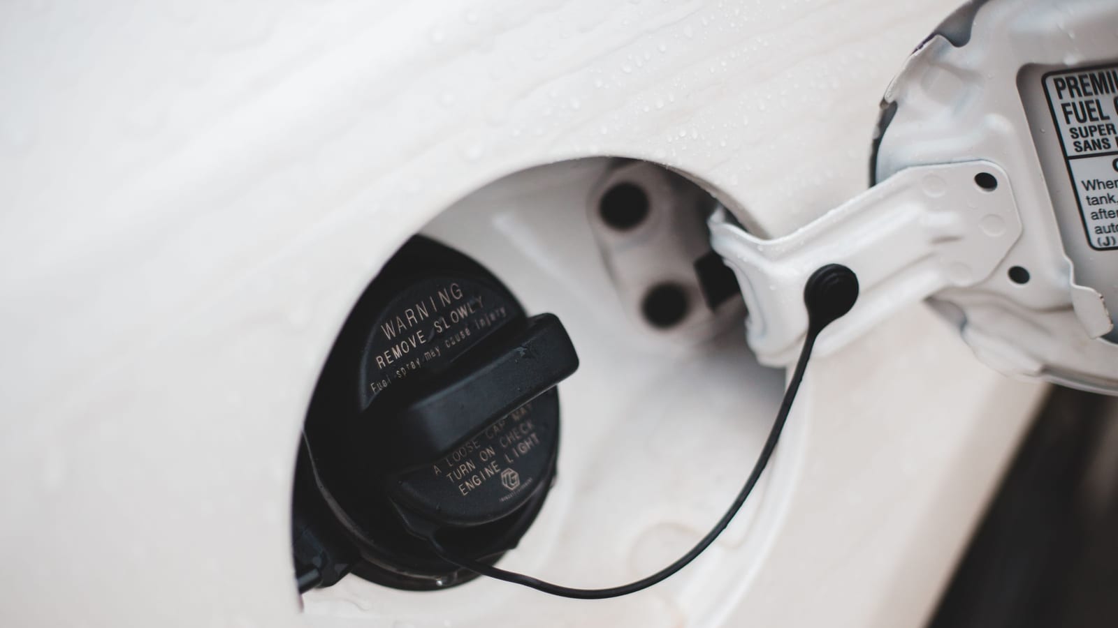 He knows which side the gas cap is on without looking