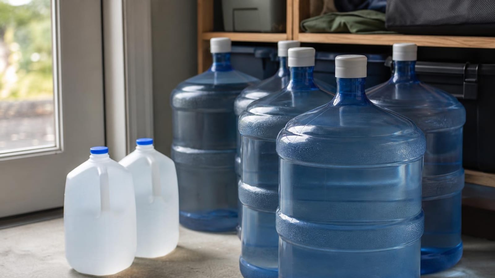 How Much Water to Store for an Outage and How to Keep It Safe