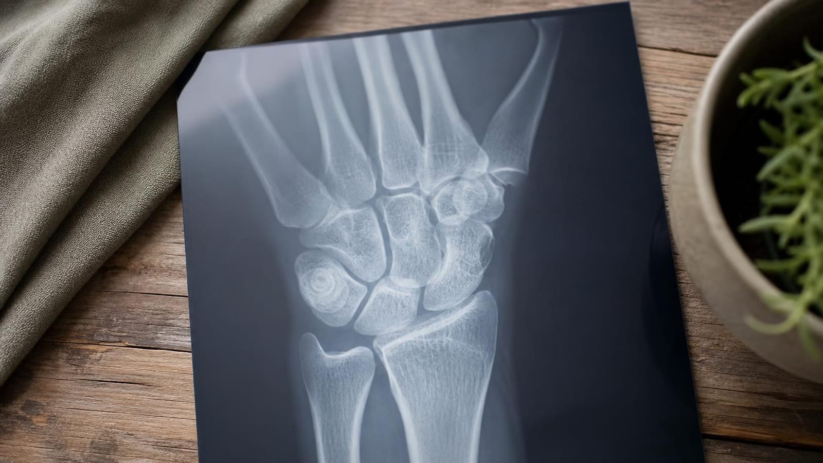 Men get osteoporosis too and the wrist is the warning