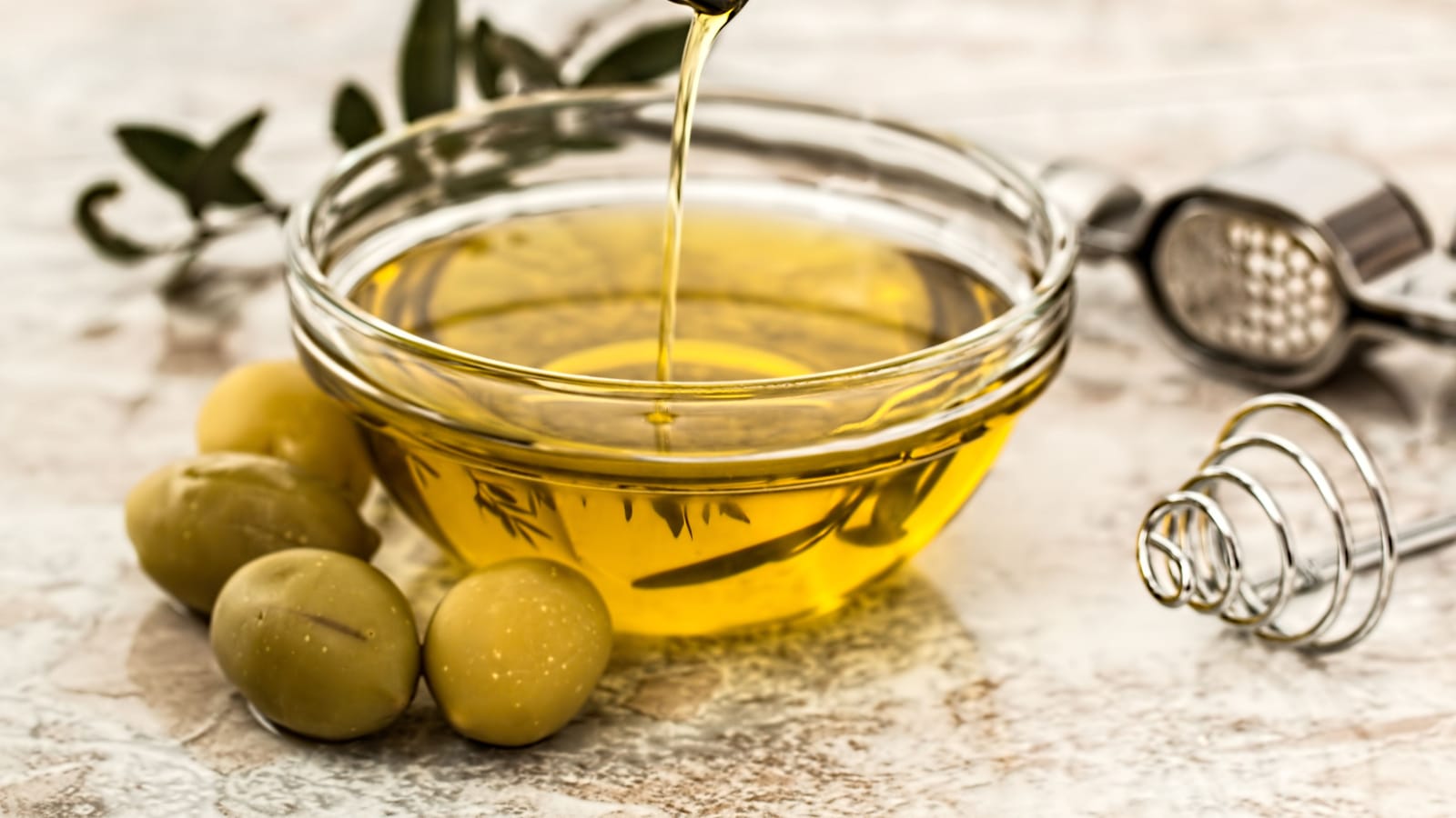Pour more olive oil than feels right and the rest gets cheap
