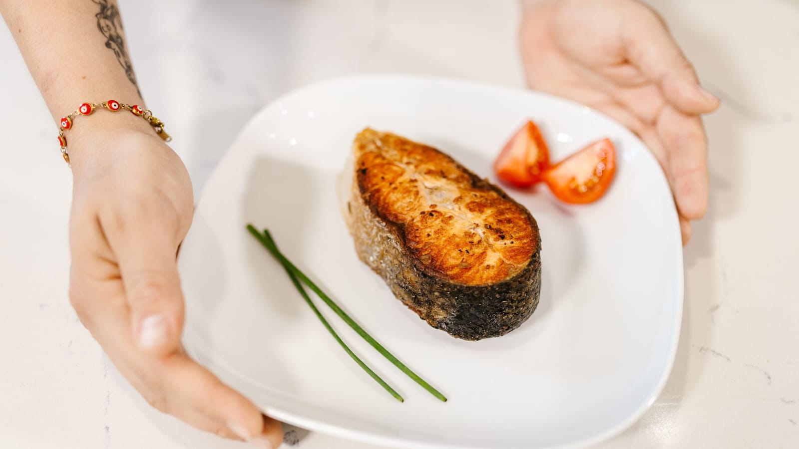 Push the plate away at eighty percent and stop counting