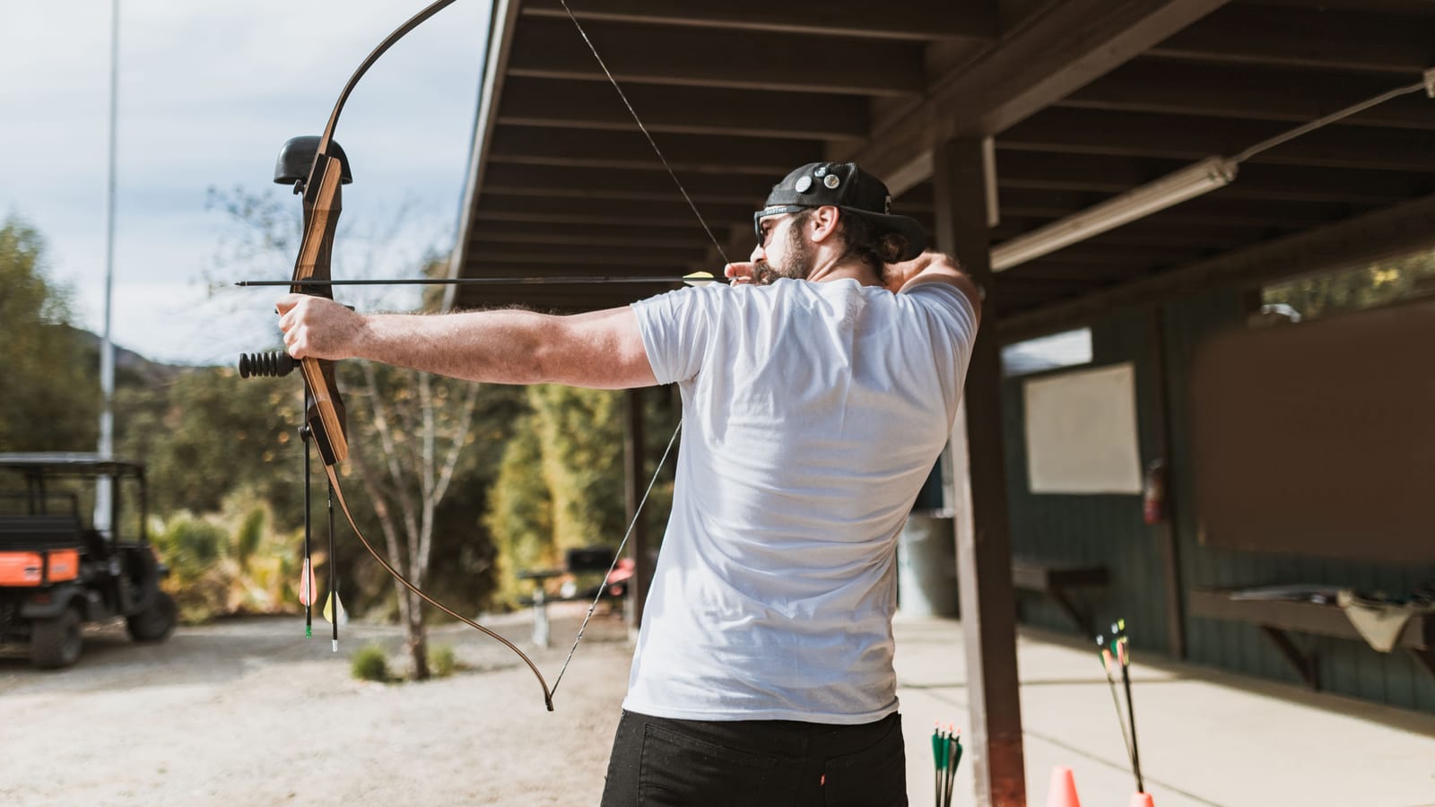 Set up backyard archery without losing an arrow over the fence