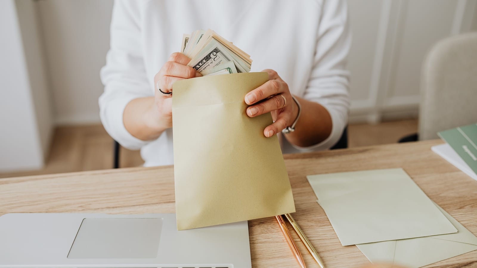 She Filled the Envelopes First and Never Missed a Bill