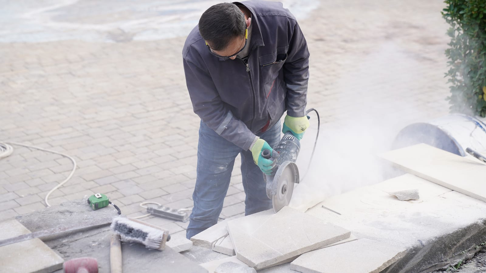 The concrete dust you can't see is the part that gets you