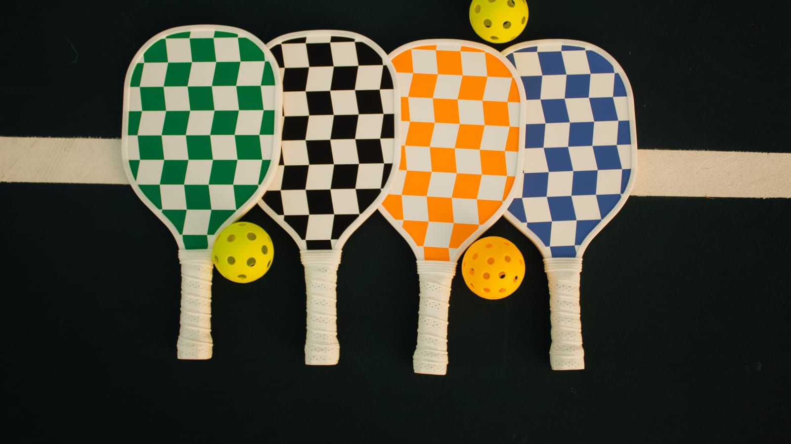 The Driveway Pickleball Court Starts at the Kitchen Line