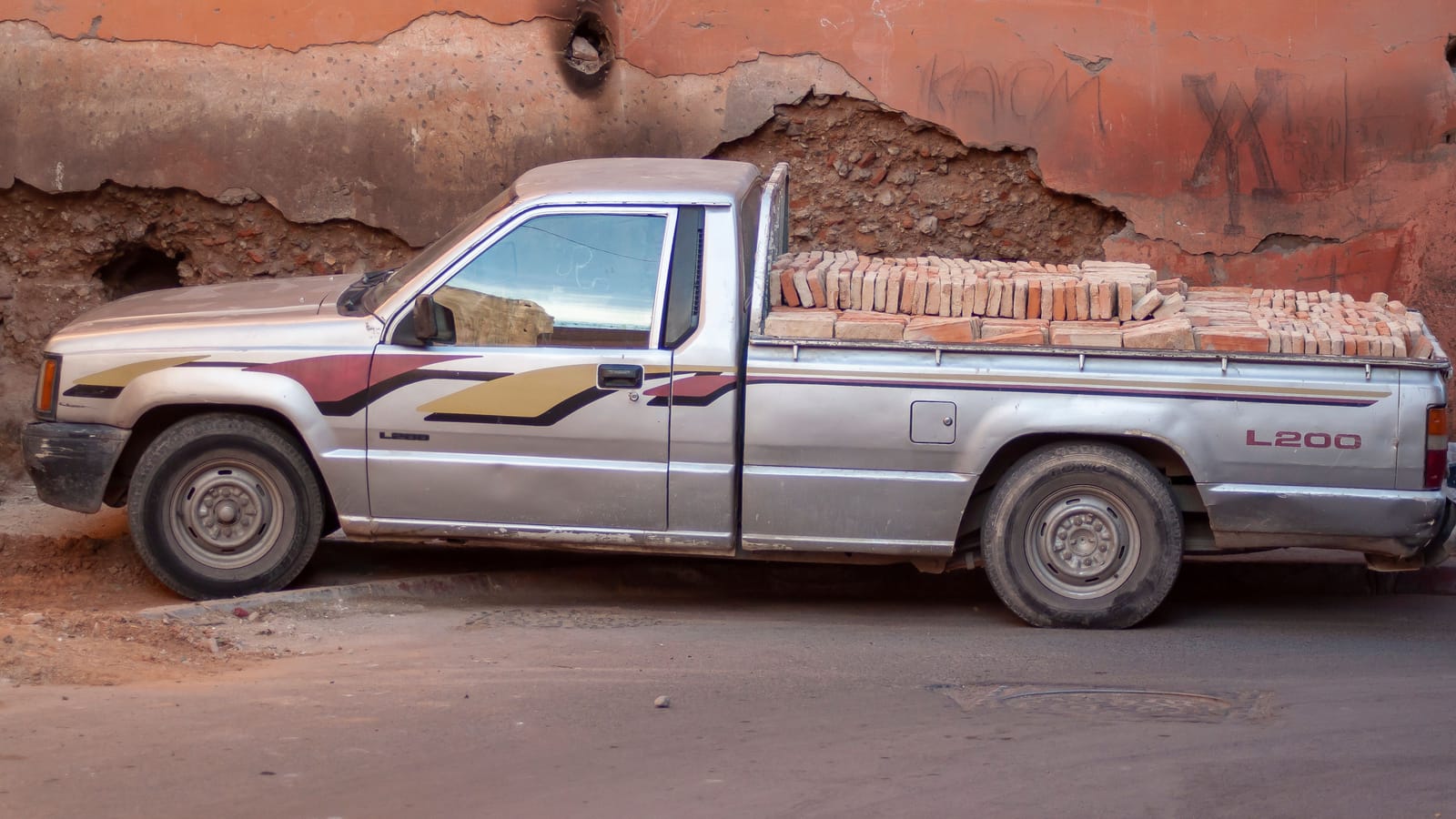 The first truck in the lot got the good jobs