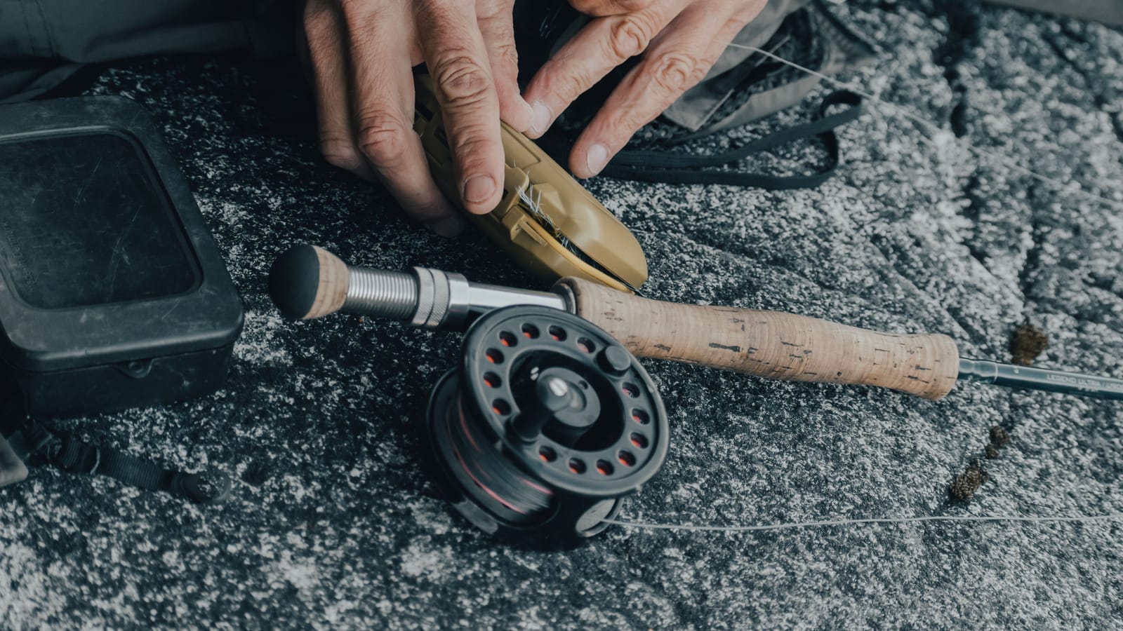 The rod, reel and four knots that cover freshwater fishing