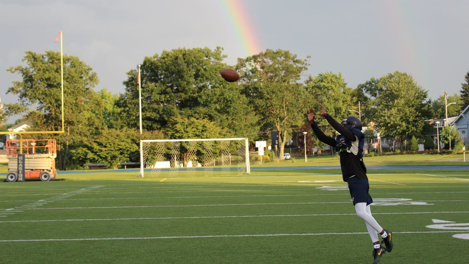Throw it where they can catch it