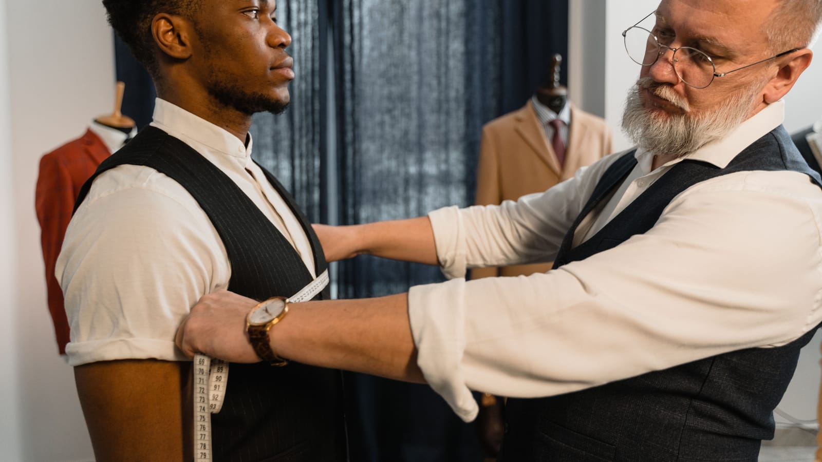 Why nothing off the rack fits your shoulders and thighs