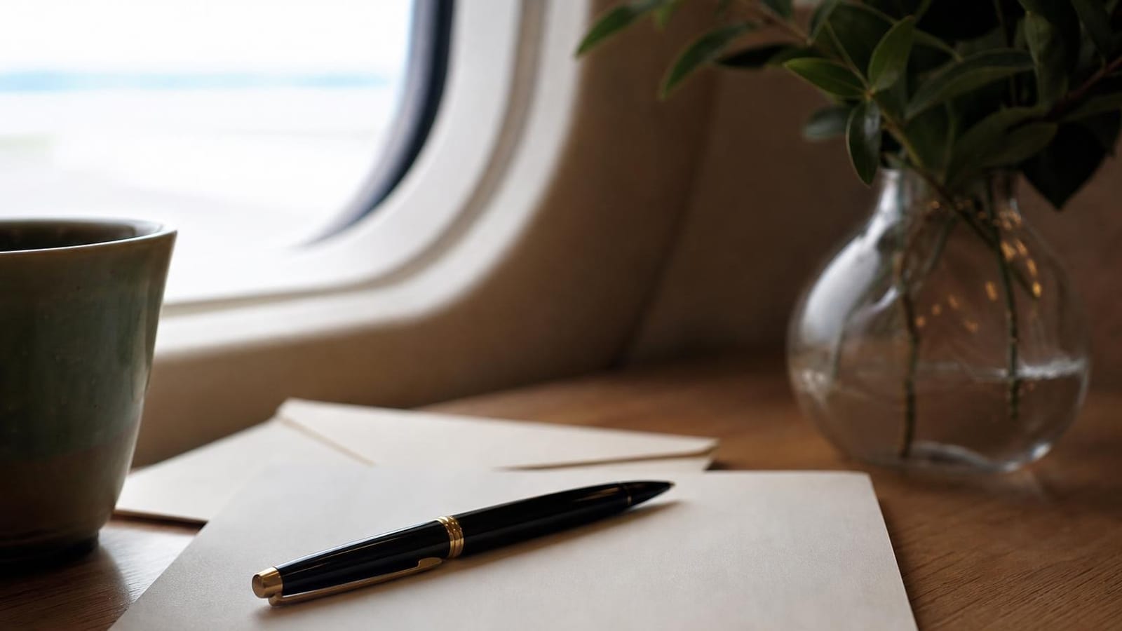 Write the letters before you get on the plane