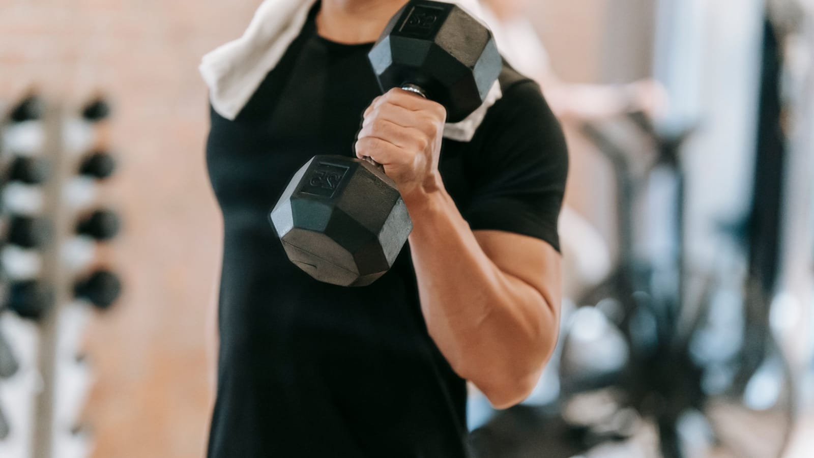 Your dumbbells will get too light, and that's the real problem
