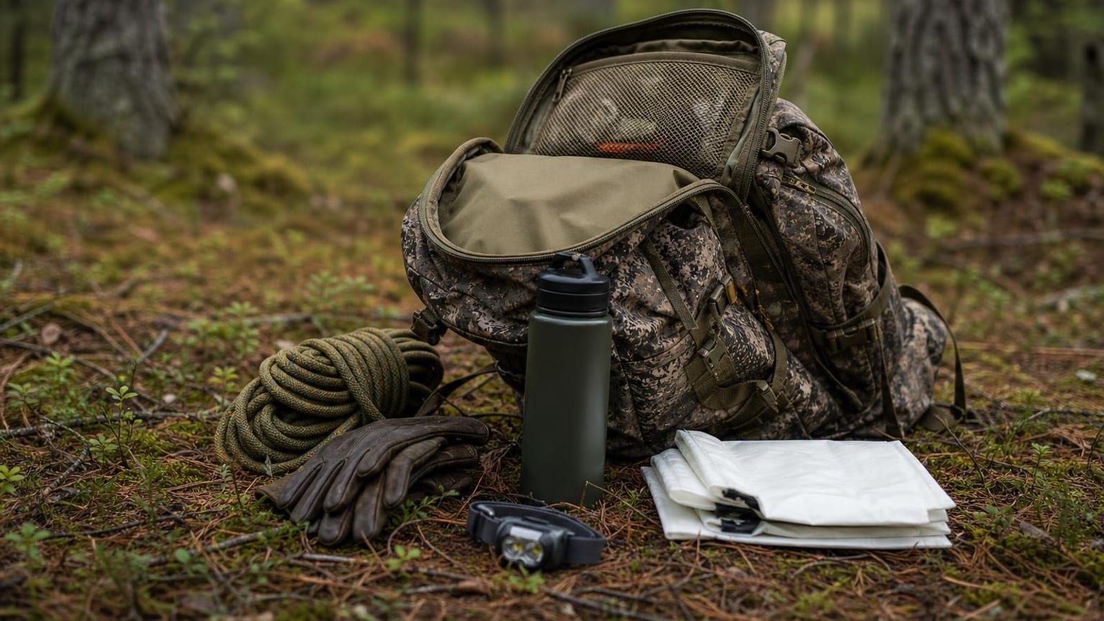 Your knife, your saw, and what else the pack has to carry